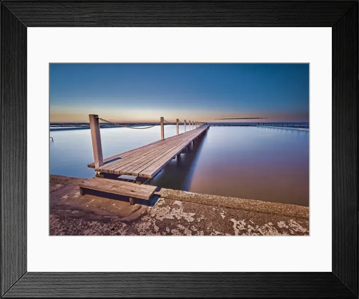 Framed Print : Narrabeen Ocean Baths Framed Print : Narrabeen Ocean Baths