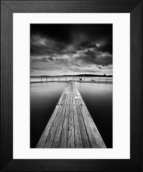 Framed Print : North narrabeen tidal pool