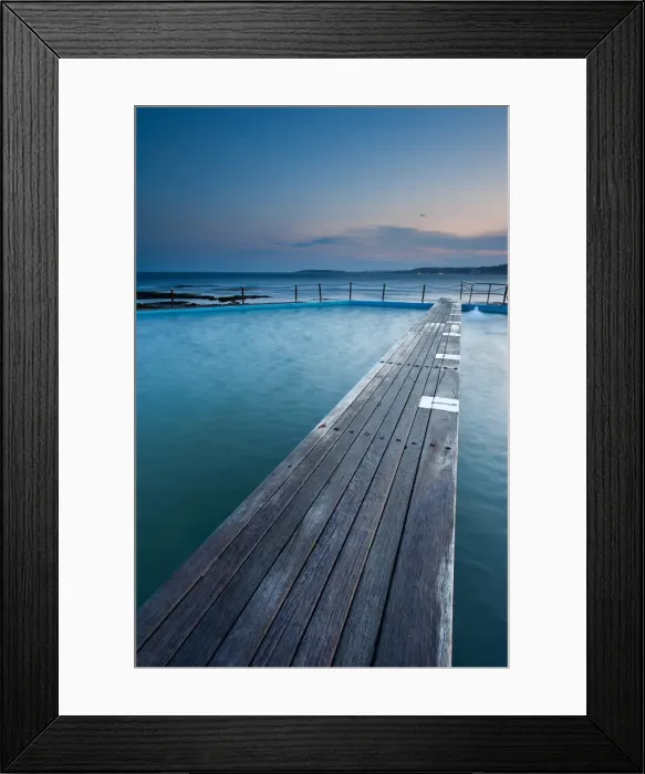 Framed Print : Narabeen ocean pool Framed Print : Narabeen ocean pool