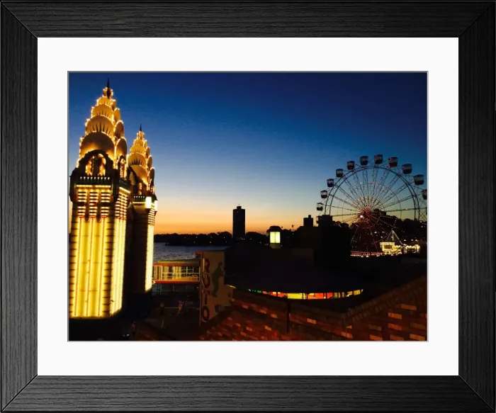 Framed Print : Bright Lights, Big City Framed Print : Bright Lights, Big City