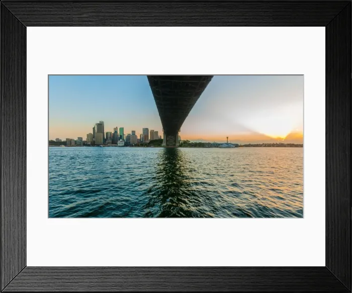 Framed Print : Under the bridge Framed Print : Under the bridge