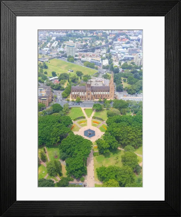 Framed Print : St Marys Cathedral, Sydney