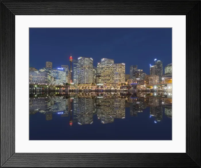 Framed Print : Reflection of Sydney Tower