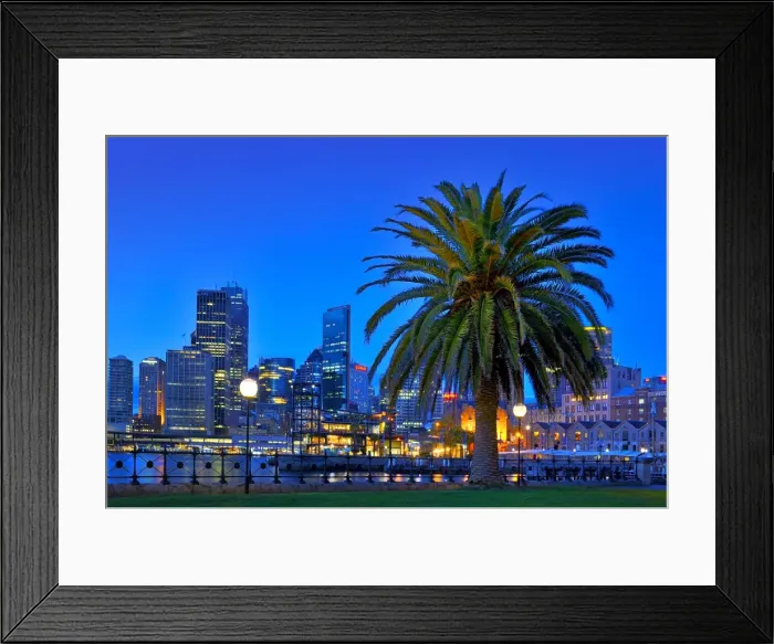 Framed Print : Sydney skyline
