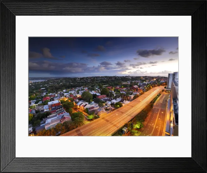 Framed Print : Sydney Morning