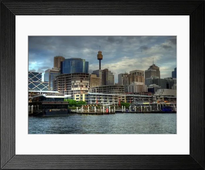 Framed Print : Darling Harbourg (Sydney) Framed Print : Darling Harbourg (Sydney)