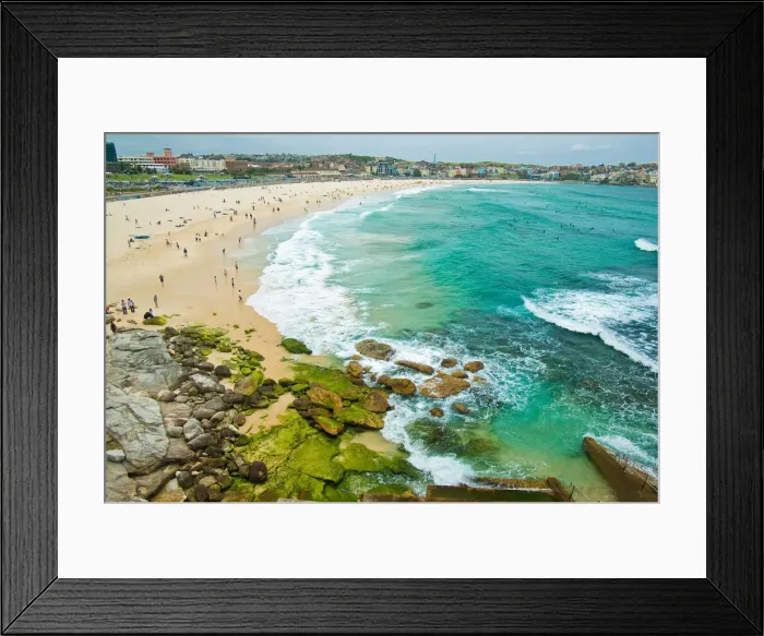 Framed Print : Bondi Beach