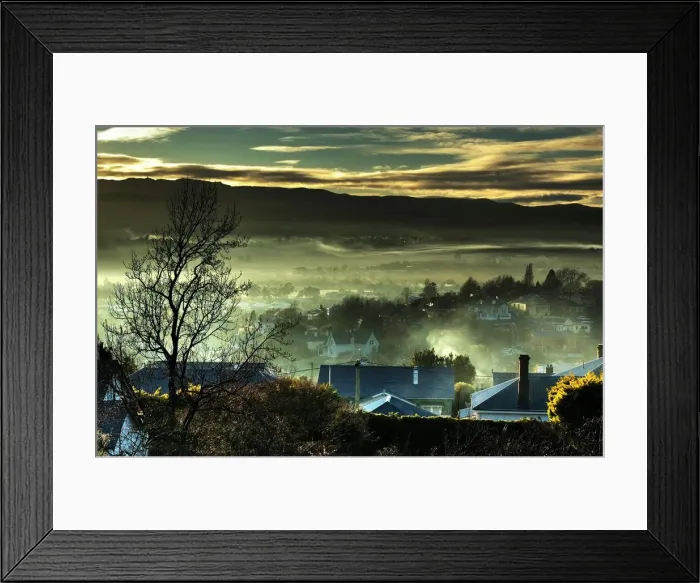 Framed Print : country valley Framed Print : country valley