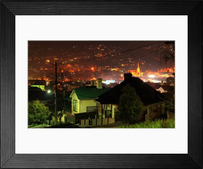 Framed Print : The Houses on the Hill Framed Print : The Houses on the Hill