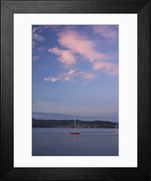 Framed Print : Sandy Bay, Hobart