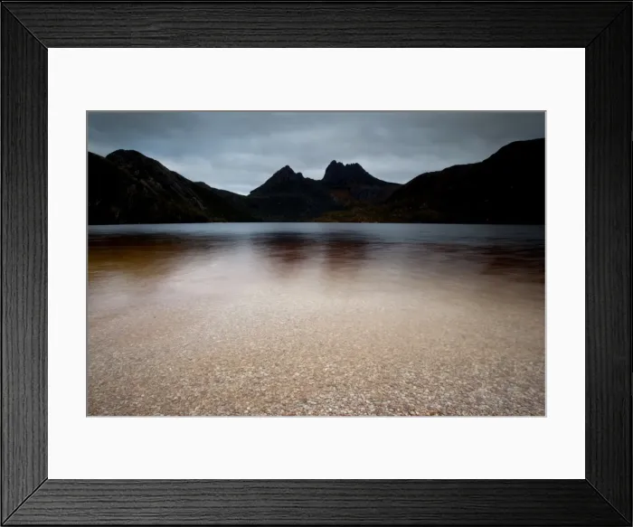 Framed Print : Cradle Mountain and Dove Lake. Tasmania