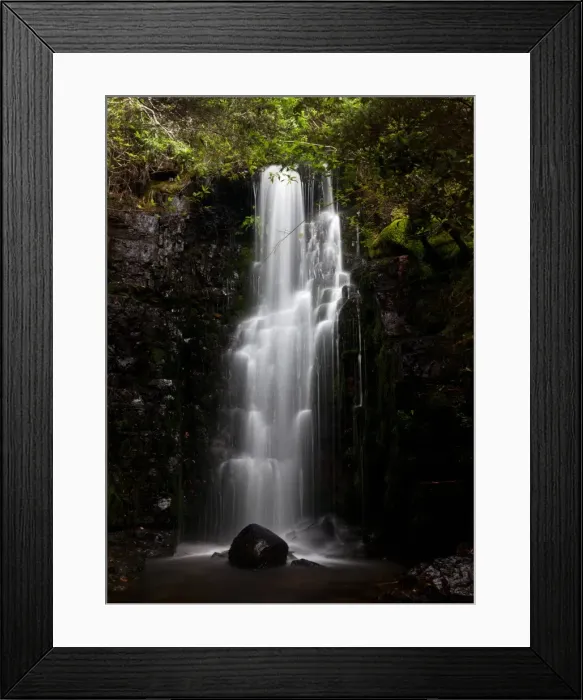 Framed Print : OGradys Falls in Hobart