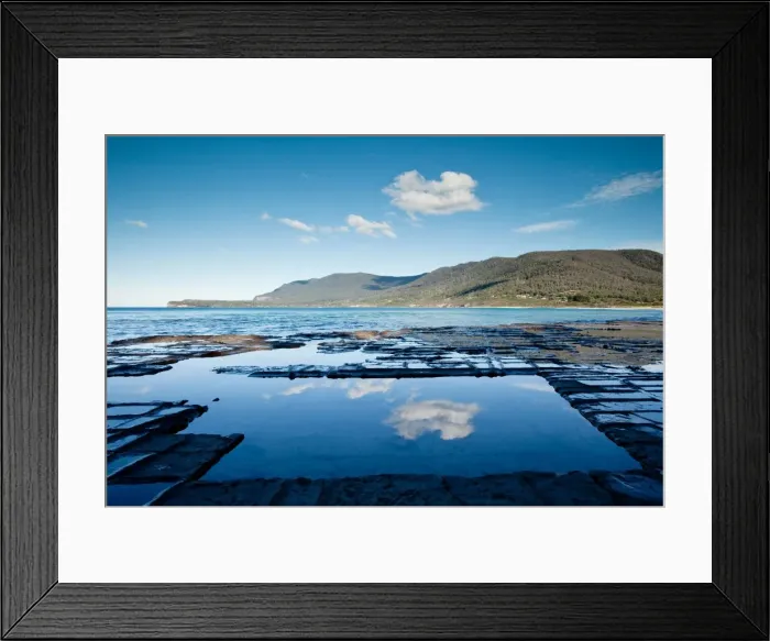 Framed Print : Tesselated Pavement. Tasmania. Australia Framed Print : Tesselated Pavement. Tasmania. Australia