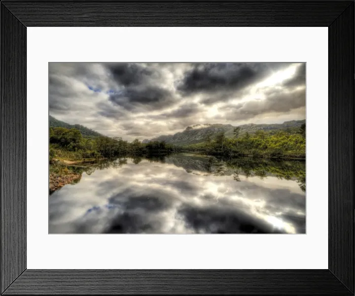 Framed Print : Lake Rosebery