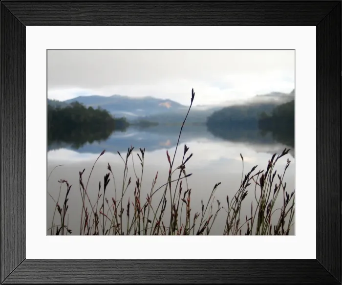 Framed Print : Misty Morning at Lake Tullah Framed Print : Misty Morning at Lake Tullah
