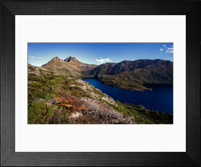 Framed Print : Cradle Country