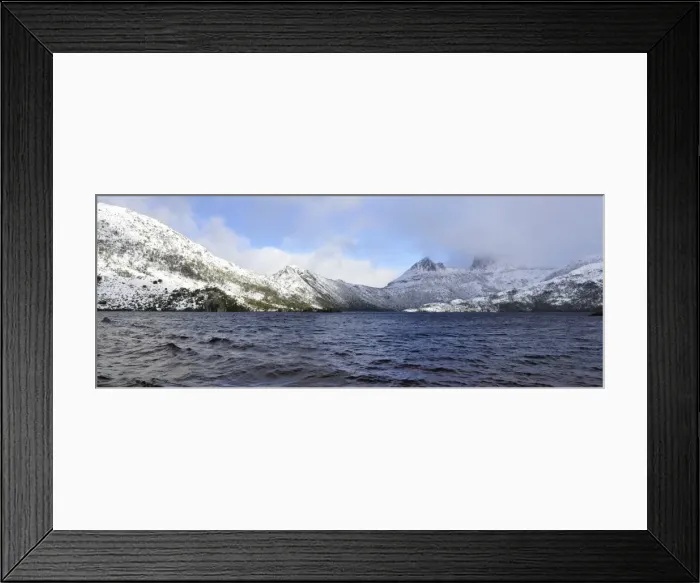 Framed Print : Cradle mountain in winter Framed Print : Cradle mountain in winter