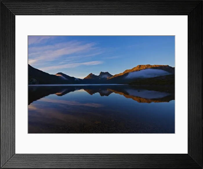 Framed Print : Cradle mountain tasmania