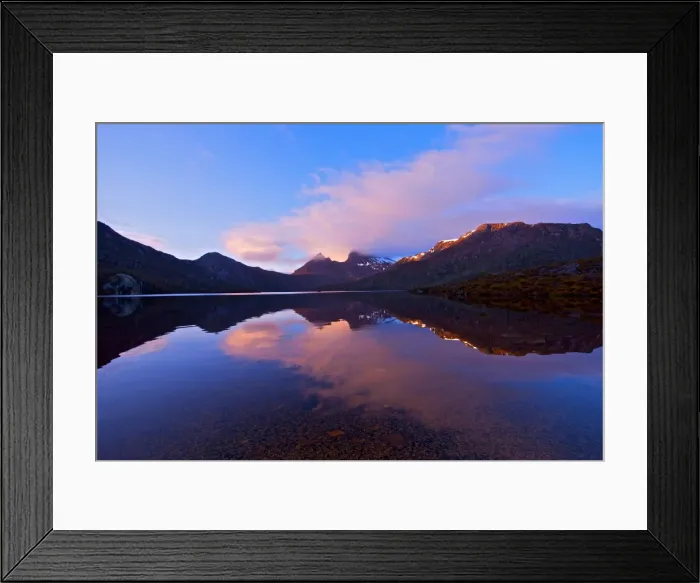 Framed Print : Cradle mountain sunrise