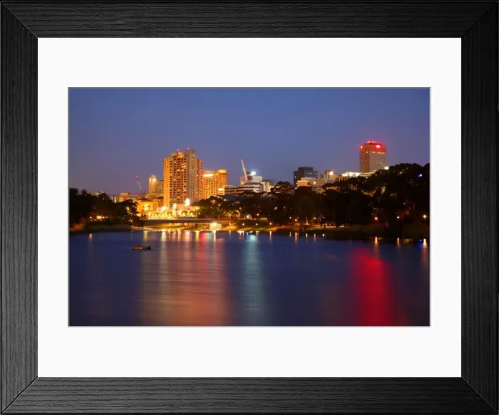Framed Print : River Torrens Adelaide