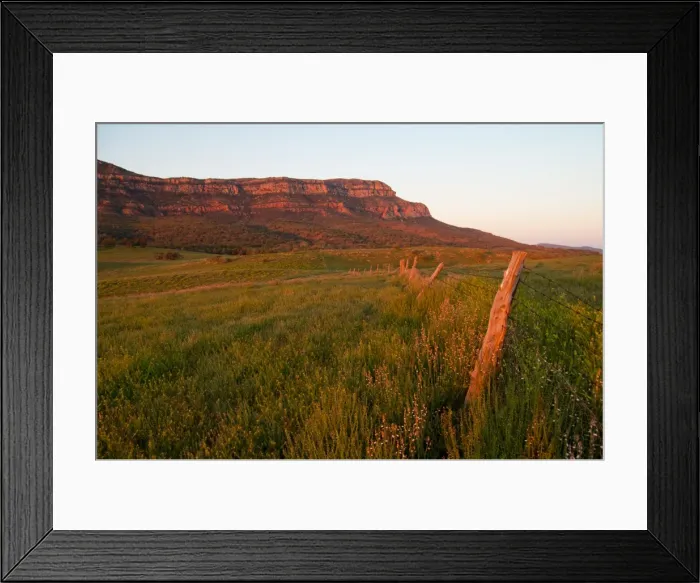 Framed Print : Rawnsley bluff