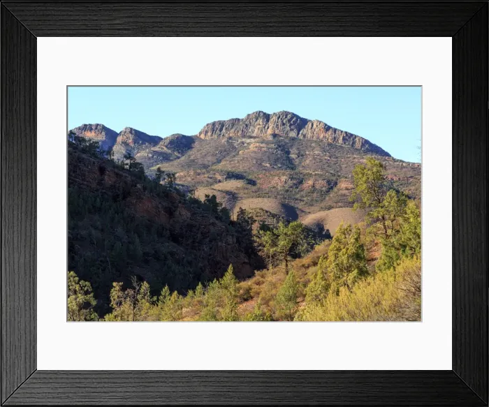 Framed Print : Wilpena Pound. Flinders Ranges. South Australia Framed Print : Wilpena Pound. Flinders Ranges. South Australia