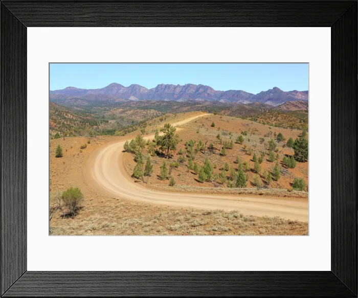 Framed Print : Bunyeroo Valley. Flinders Ranges. Australia