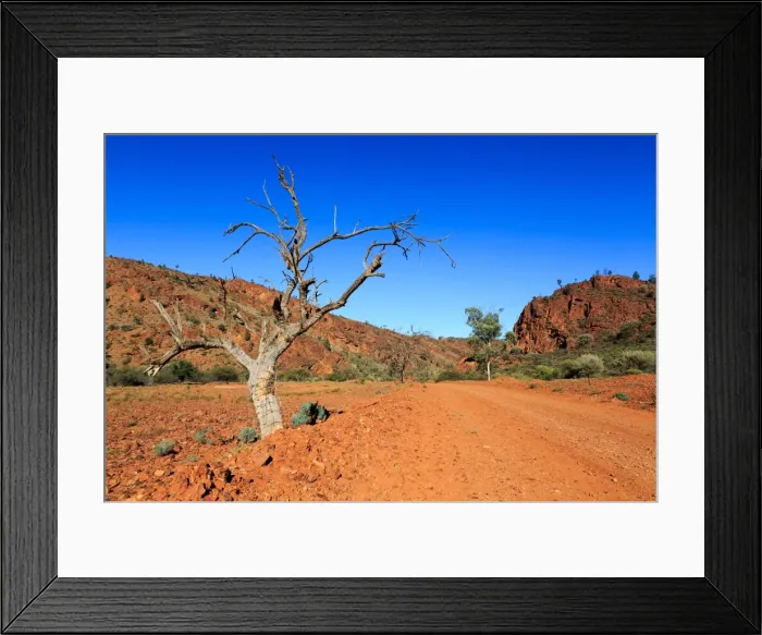 Framed Print : Outback road. Flinders Ranges. Australia Framed Print : Outback road. Flinders Ranges. Australia