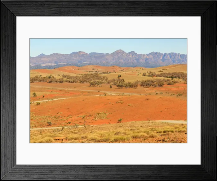 Framed Print : Wilpena Pound. Flinders Ranges. Australia