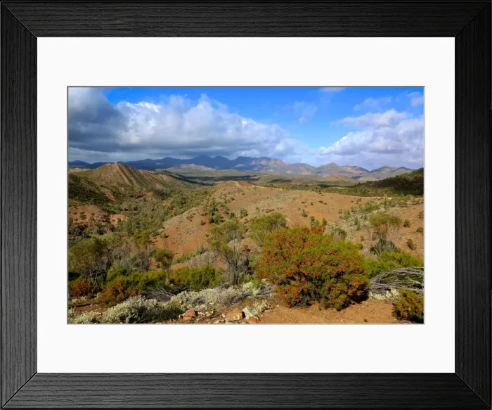 Framed Print : Australian Outback. Flinders Ranges