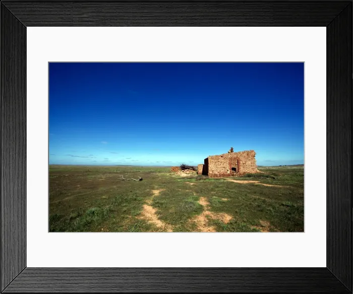 Framed Print : Ruin flinders ranges