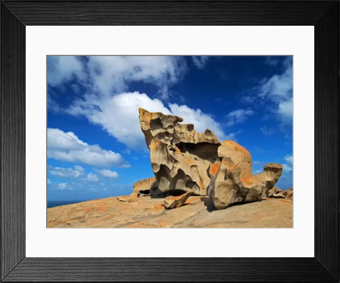 Framed Print : Remarkable Rocks, Kangaroo Island Framed Print : Remarkable Rocks, Kangaroo Island