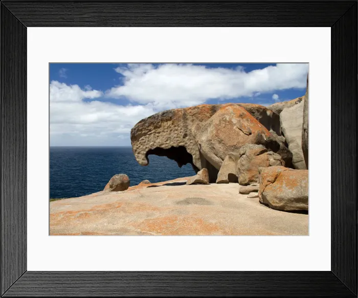 Framed Print : Remarkable Rocks Framed Print : Remarkable Rocks
