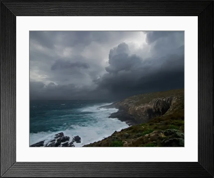 Framed Print : Incoming storm at Kangaroo Island, Australia Framed Print : Incoming storm at Kangaroo Island, Australia