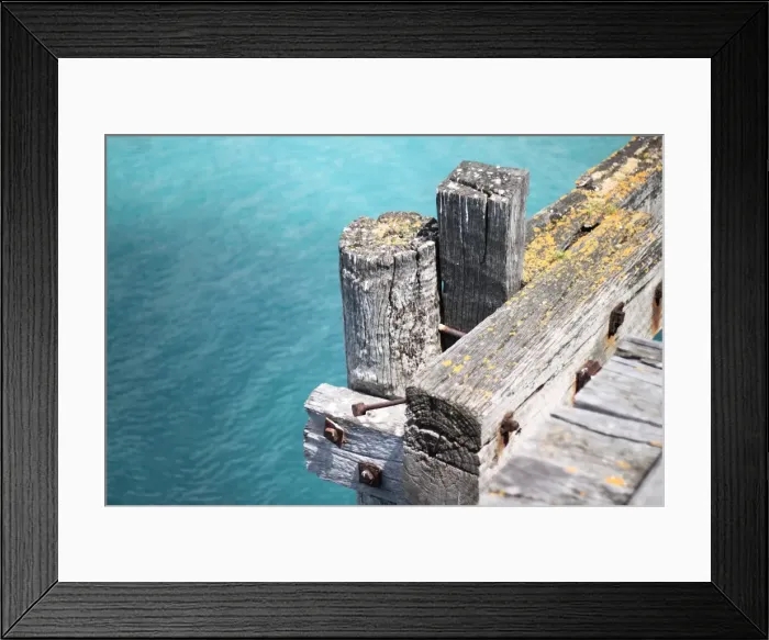 Framed Print : Old Wharf, Kangaroo Island, South Australia Framed Print : Old Wharf, Kangaroo Island, South Australia