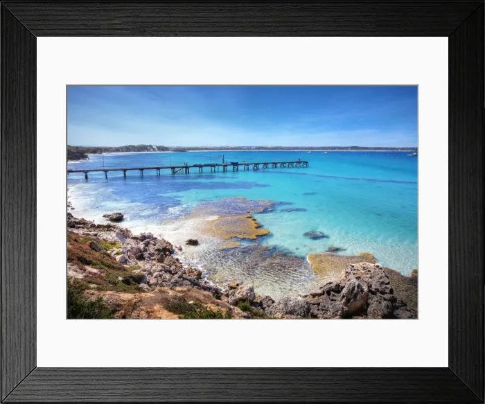 Framed Print : Vivonne bay, Kangaroo island, South Australia Framed Print : Vivonne bay, Kangaroo island, South Australia