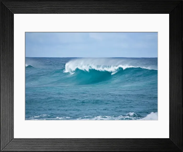 Framed Print : Breaking wave Framed Print : Breaking wave