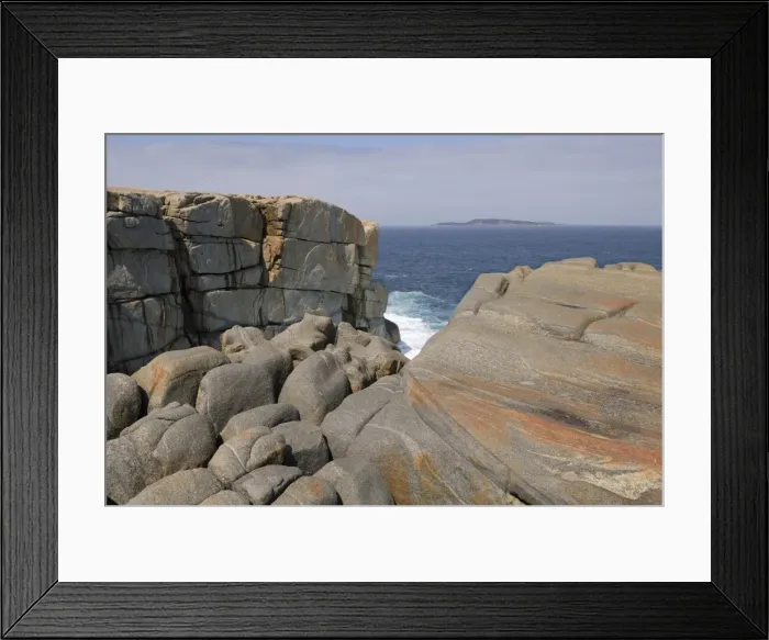 Framed Print : The Gap, rocky coastline, Flinders Peninsula near Albany, Western Australia, Australia