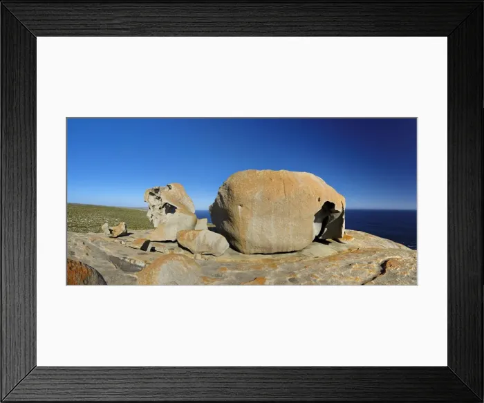 Framed Print : Remarkable rocks