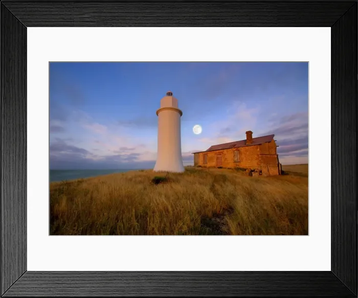 Framed Print : Point Malcolm Light House Narrung SA Framed Print : Point Malcolm Light House Narrung SA