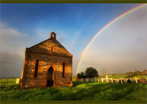 Strathalbyn Church Rainbow