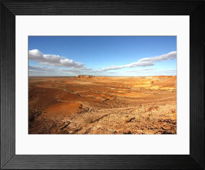 Framed Print : Australia outback opal fields coober Framed Print : Australia outback opal fields coober