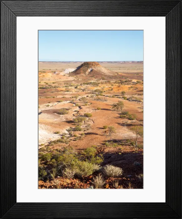 Framed Print : Breakaways. Coober Pedy. Outback South Australia Framed Print : Breakaways. Coober Pedy. Outback South Australia