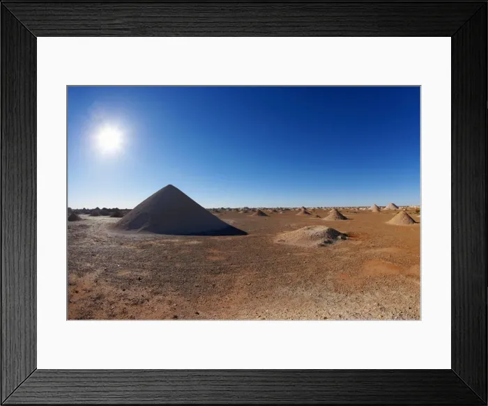 Framed Print : Opal mining area in Coober Pedy in the South Australian Outback Framed Print : Opal mining area in Coober Pedy in the South Australian Outback