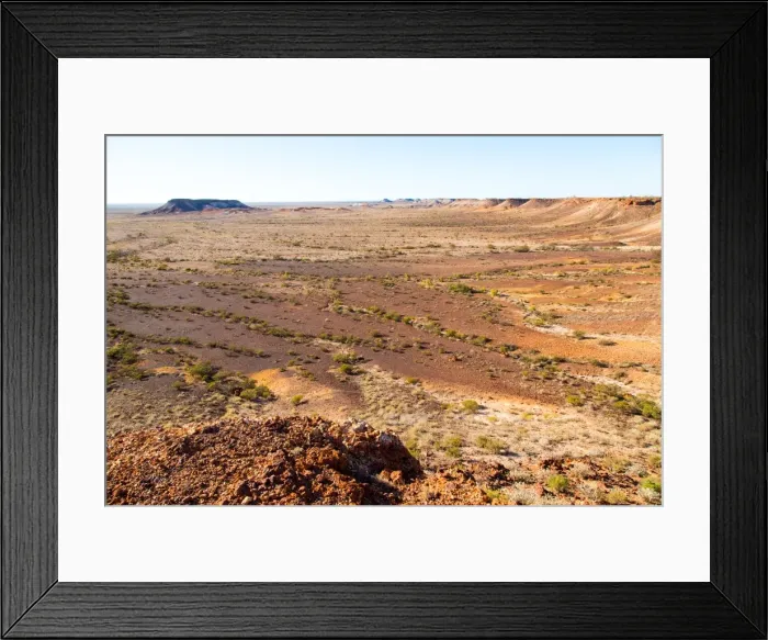 Framed Print : Breakaways. Coober Pedy. South Australia Framed Print : Breakaways. Coober Pedy. South Australia