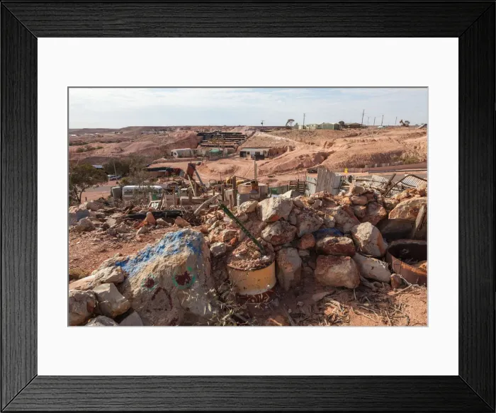 Framed Print : Coober Pedy