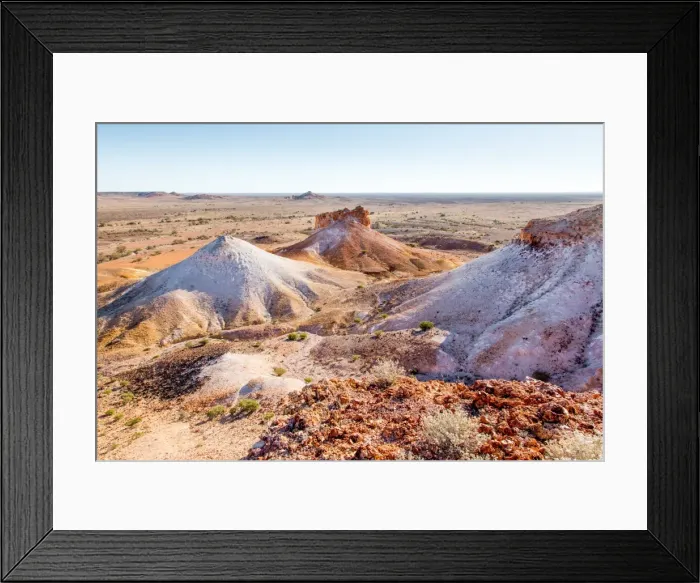 Framed Print : Breakaways. Coober Pedy. Outback Australia