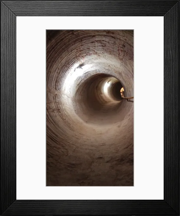 Framed Print : Tunnel in Coober pedy, South Australia Framed Print : Tunnel in Coober pedy, South Australia