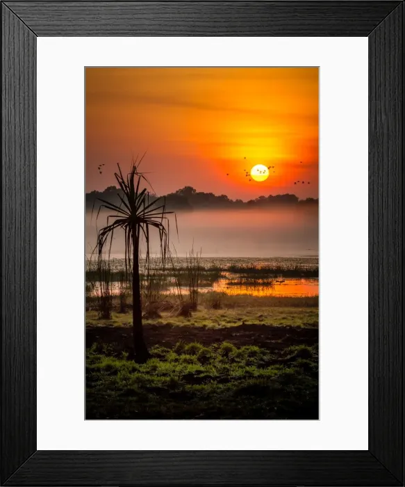 Framed Print : Sunrise on Snipe