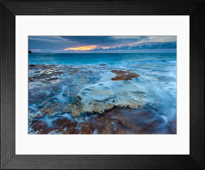 Framed Print : Flat rock wash Framed Print : Flat rock wash